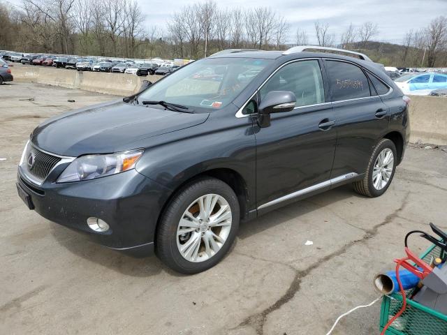 LEXUS RX 450 2011 charcoal  hybrid engine JTJBC1BA6B2044049 photo #1