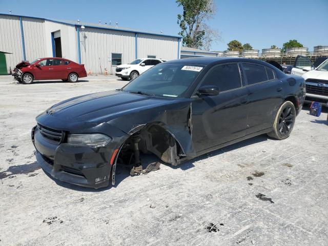 Lot #2506001078 2015 DODGE CHARGER PO salvage car