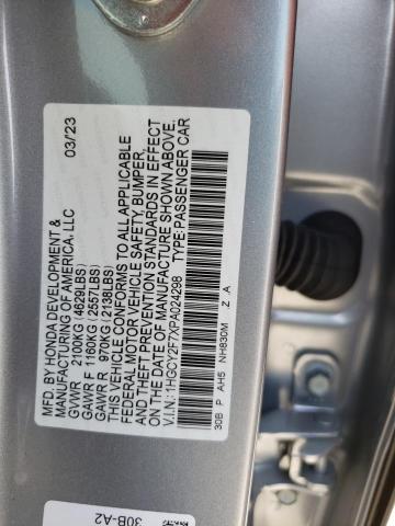 2023 HONDA ACCORD HYB - 1HGCY2F7XPA024298