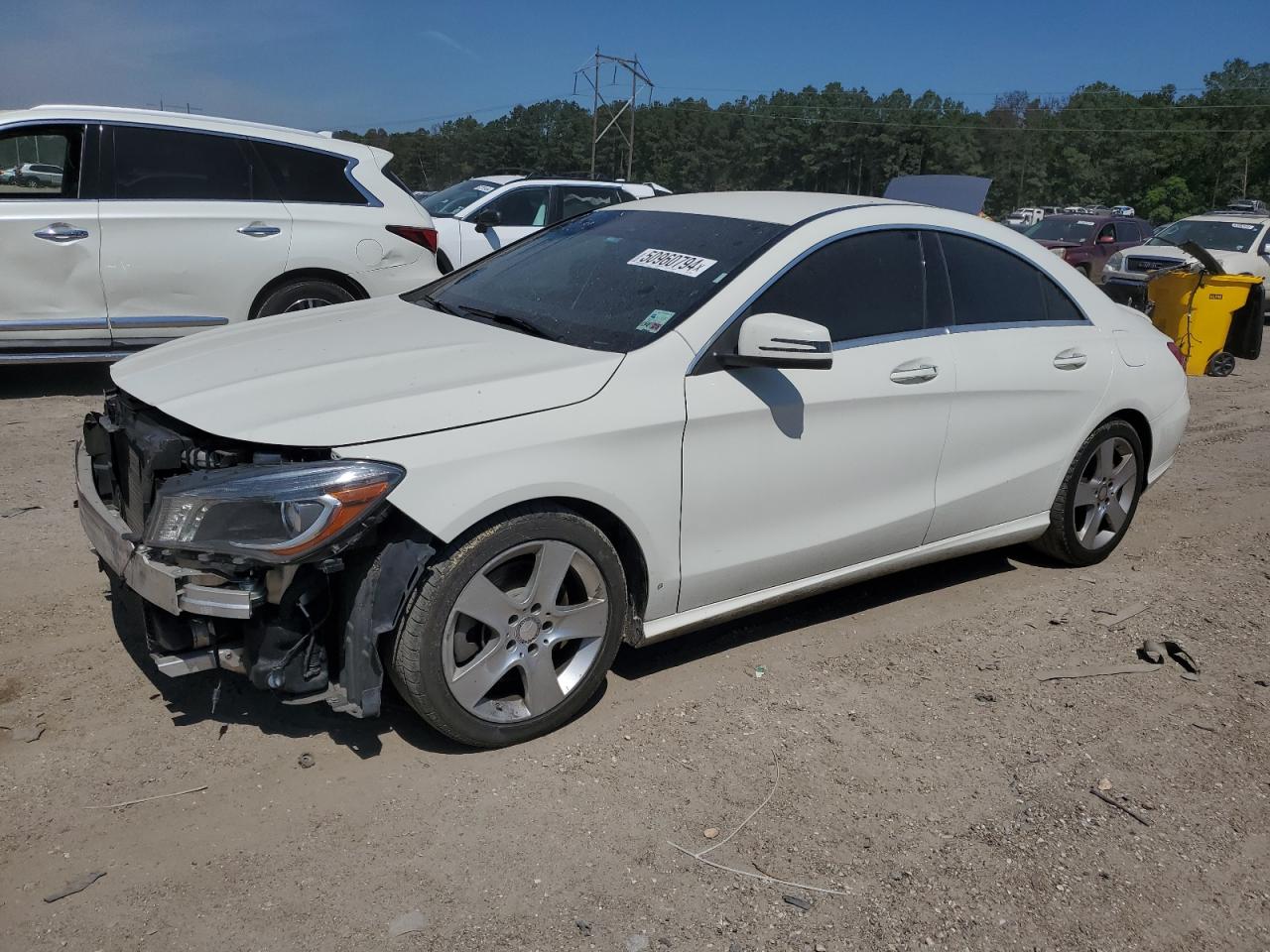  Salvage Mercedes-Benz Cla-class