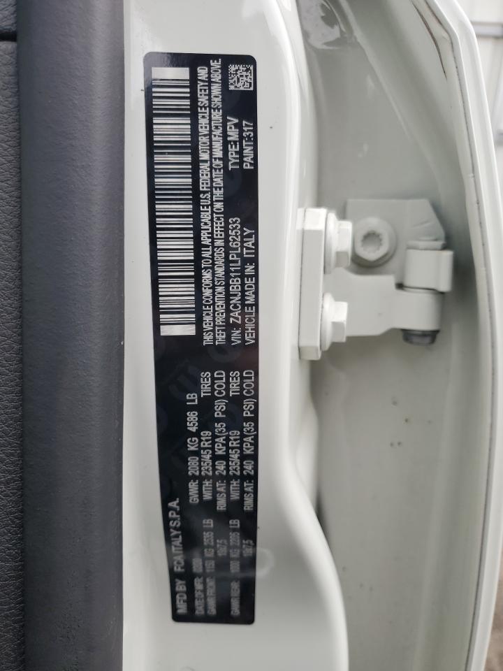 ZACNJBB11LPL62533 2020 Jeep Renegade Latitude