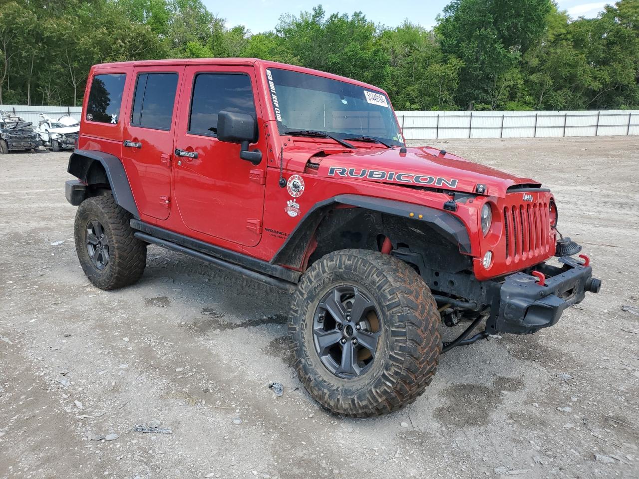 2014 Jeep Wrangler Unlimited Rubicon vin: 1C4BJWFG7EL151338