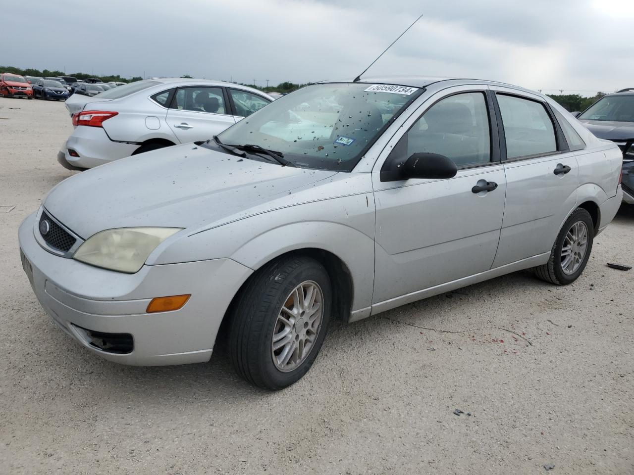 Lot #2485137923 2007 FORD FOCUS ZX4