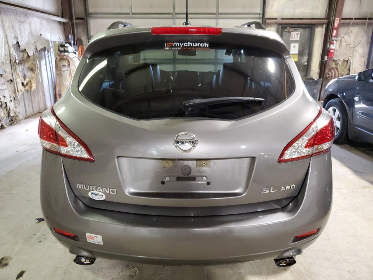 2012 Nissan Murano S vin: JN8AZ1MW2CW232698