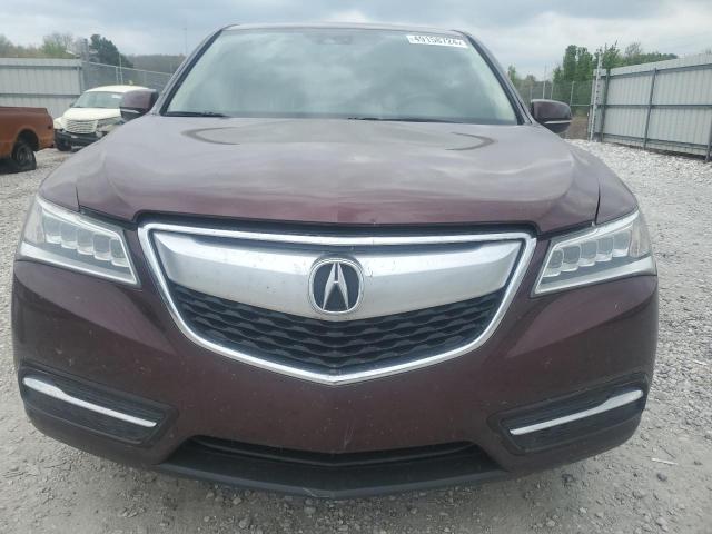 2015 Acura Mdx Technology VIN: 5FRYD4H42FB025190 Lot: 49158724