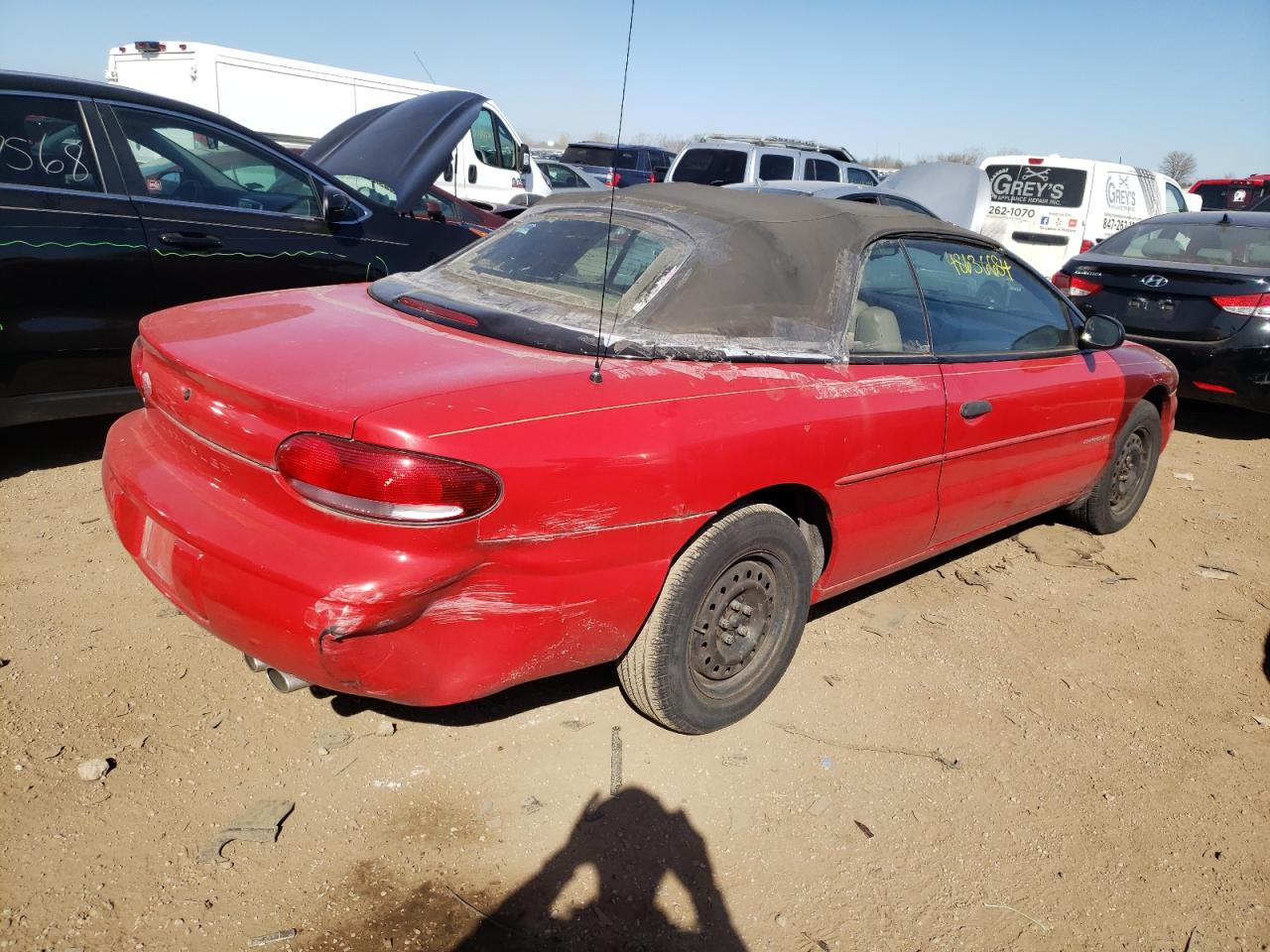 3C3EL45H5WT288889 1998 Chrysler Sebring Jx