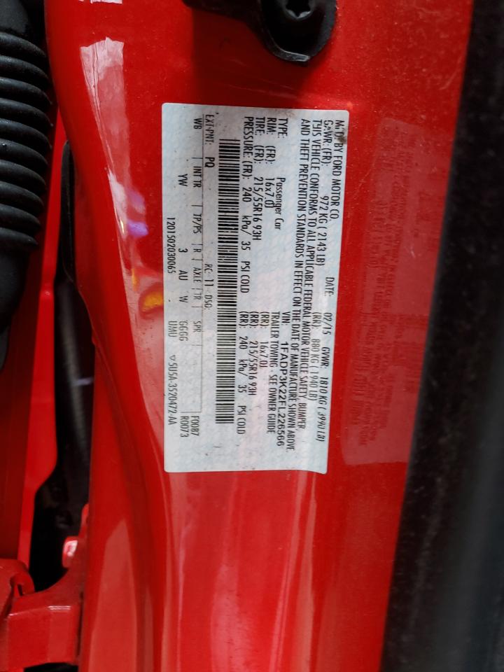 1FADP3K22FL226566 2015 Ford Focus Se