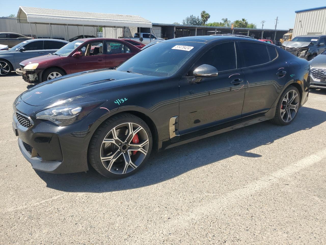 KNAE45LC3J6027699 2018 Kia Stinger Gt1