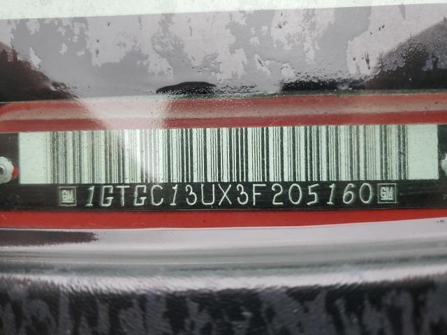 2003 GMC Sierra C1500 Heavy Duty VIN: 1GTGC13UX3F205160 Lot: 50799374