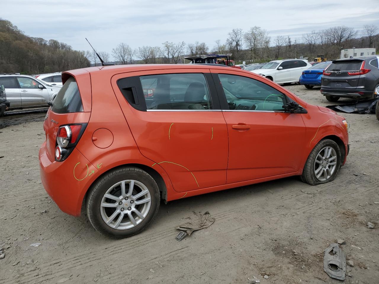 1G1JC6SH1C4164042 2012 Chevrolet Sonic Lt