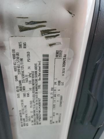 2018 Ford Transit T-350 VIN: 1FBZX2YM5JKA58167 Lot: 51703734