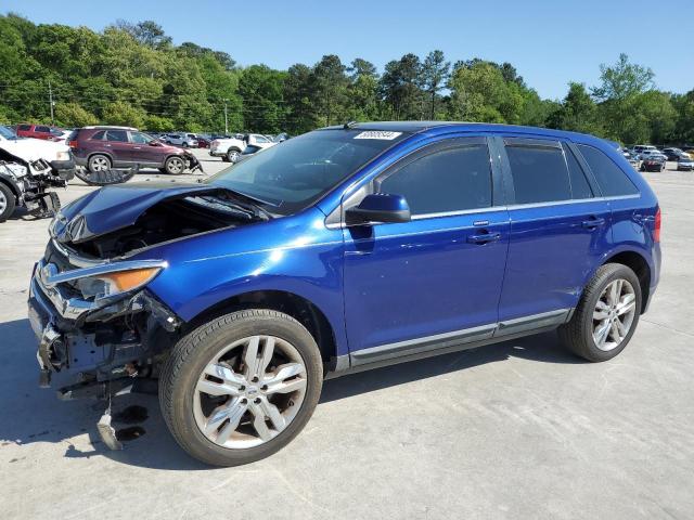 Lot #2487448491 2013 FORD EDGE LIMIT salvage car