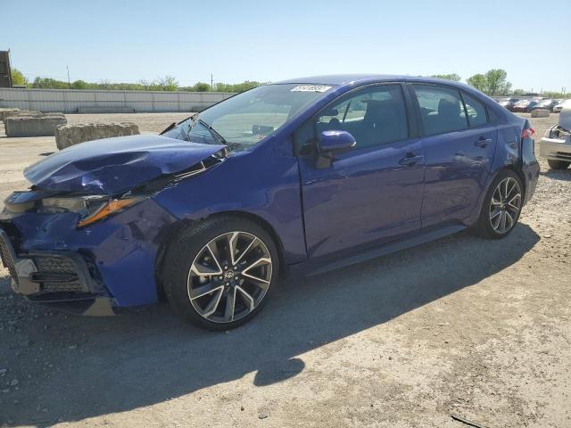 Lot #2523692517 2022 TOYOTA COROLLA SE salvage car