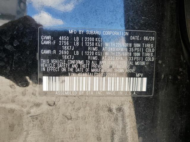 2020 SUBARU OUTBACK LI - 4S4BTALC0L3222886