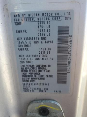 2015 CHEVROLET CITY EXPRE - 3N63M0ZN6FK726640