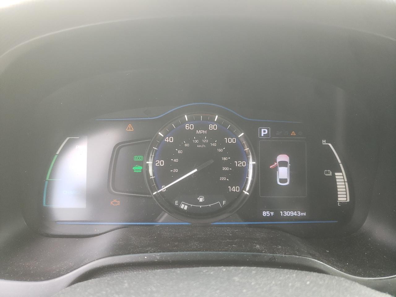 KMHC65LC2JU102548 2018 Hyundai Ioniq Blue