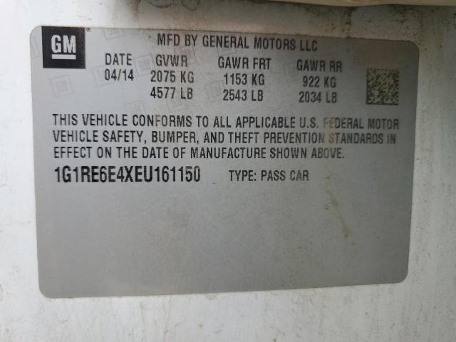 VIN 1G1RE6E4XEU161150 2014 Chevrolet Volt no.13