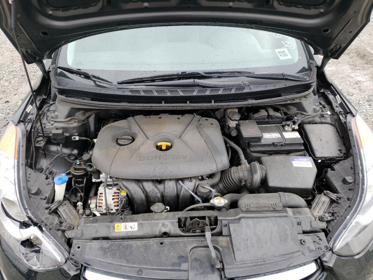 KMHDH4AE6DU620910 2013 Hyundai Elantra Gls