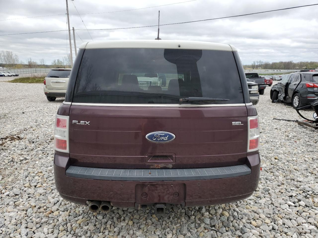 2FMGK5CC0BBD04521 2011 Ford Flex Sel