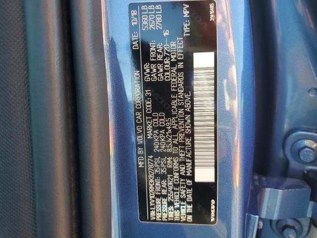 2019 VOLVO XC60 T5 R- - LYV102RM3KB278774