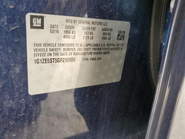 2016 CHEVROLET MALIBU LT - 1G1ZE5ST5GF216889