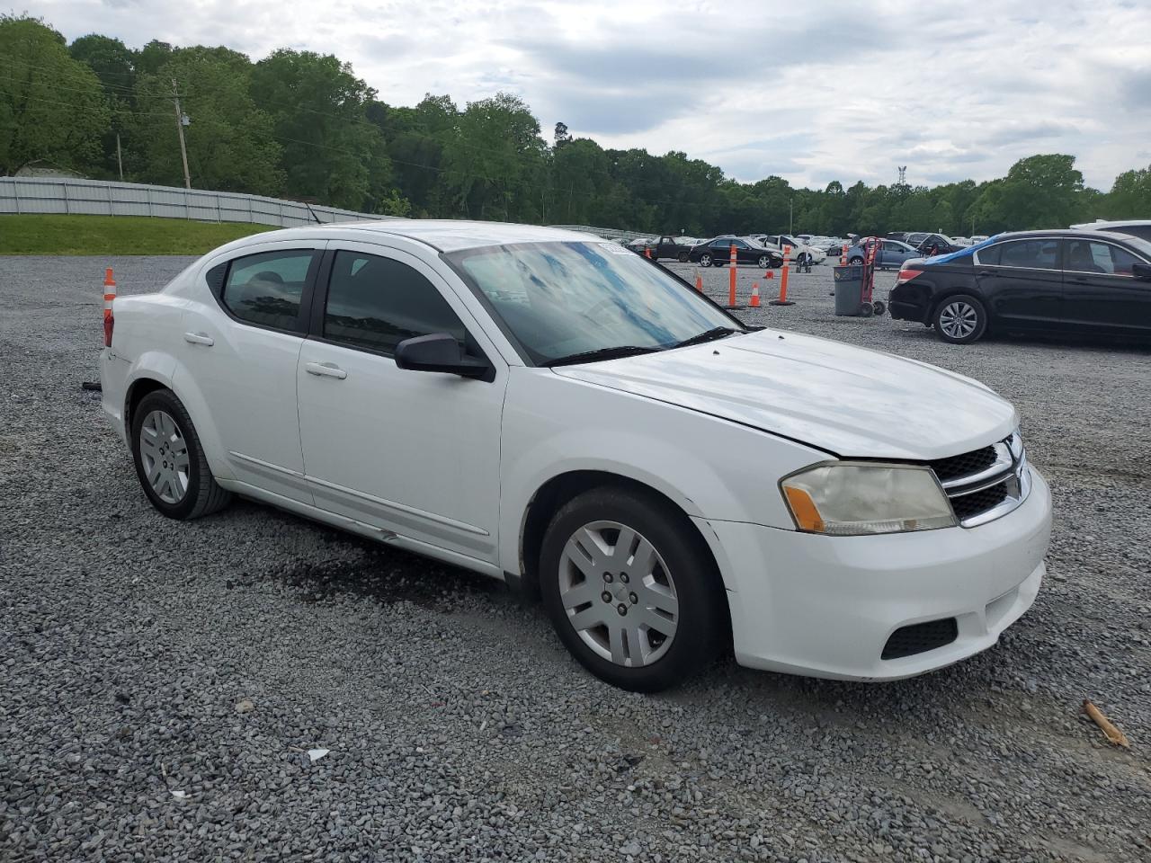 2012 Dodge Avenger Se vin: 1C3CDZAB3CN324156