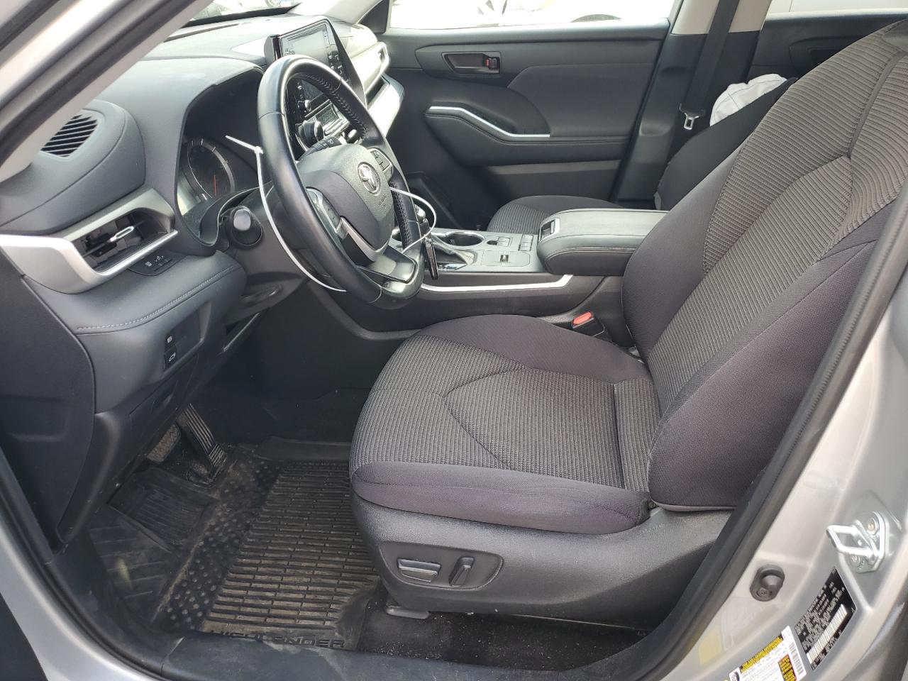 5TDZZRAHXNS095547 2022 Toyota Highlander L