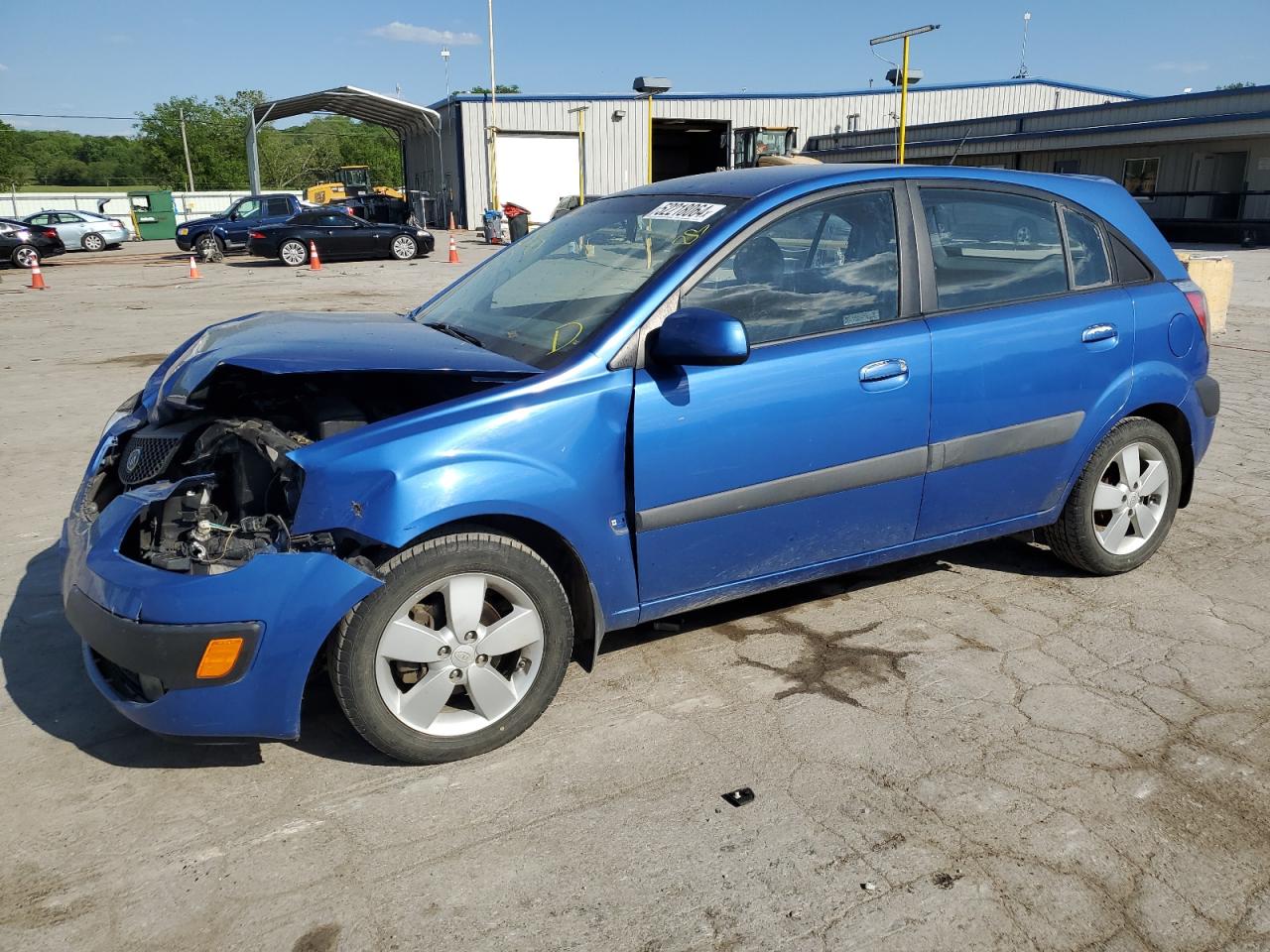 KNADE163386321207 2008 Kia Rio 5 Sx