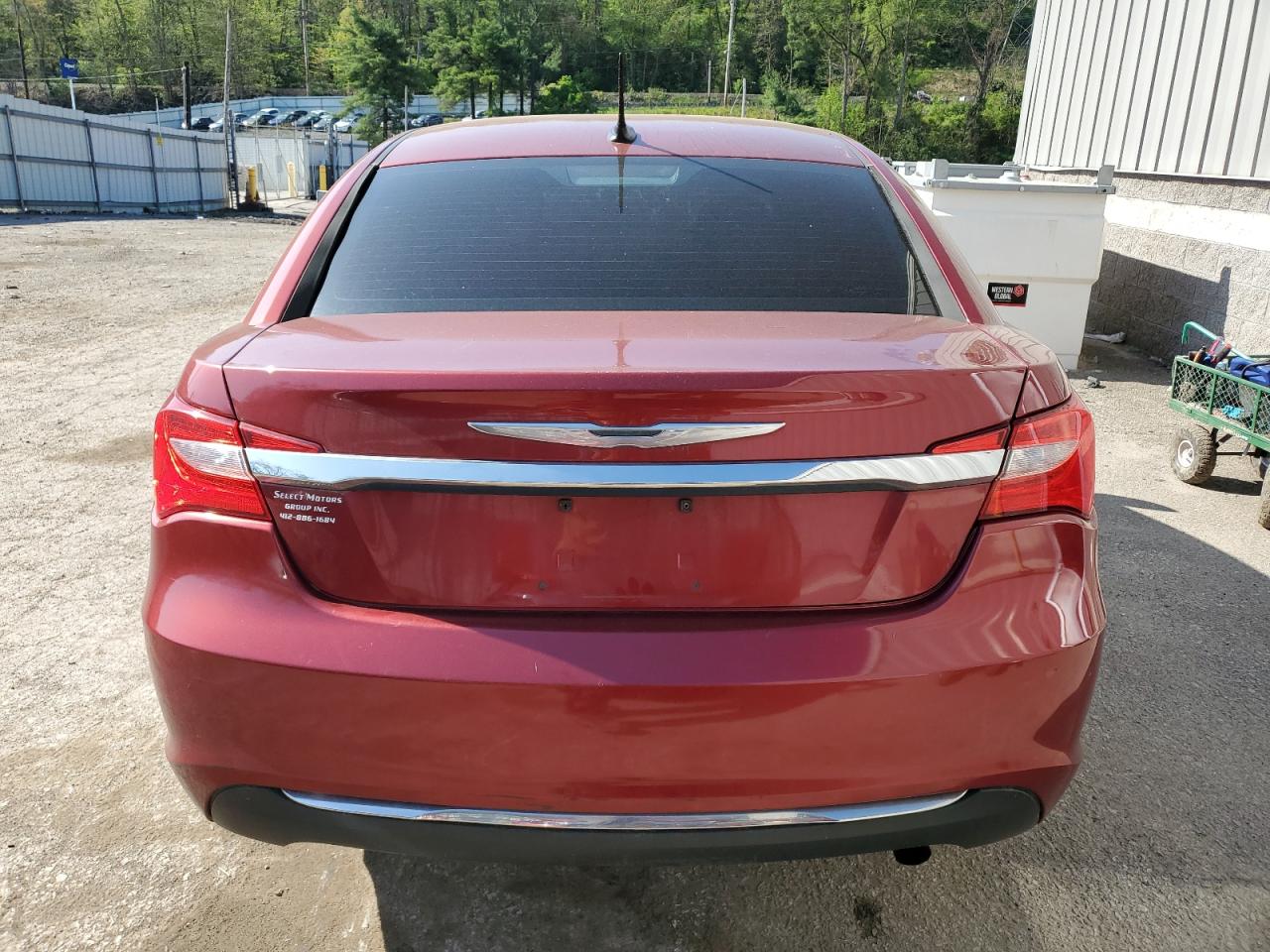 2012 Chrysler 200 Lx vin: 1C3CCBAB2CN282332