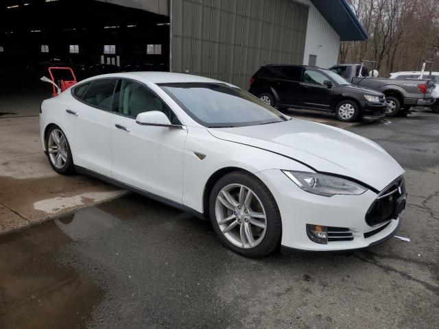 Хетчбеки TESLA MODEL S 2013 Білий