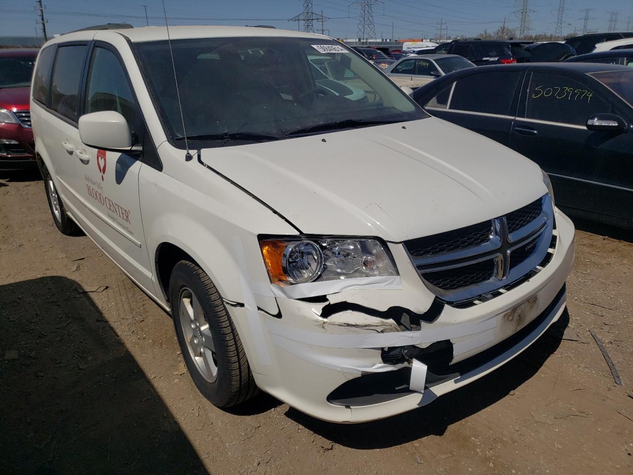 2C4RDGCG1CR122969 2012 Dodge Grand Caravan Sxt