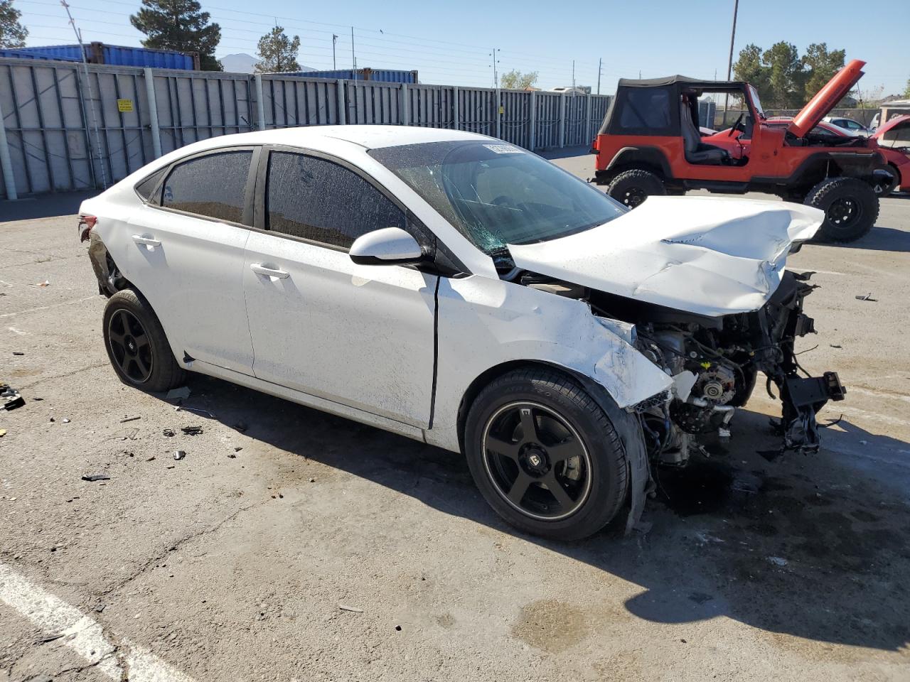 2018 Hyundai Accent Se vin: 3KPC24A31JE029152