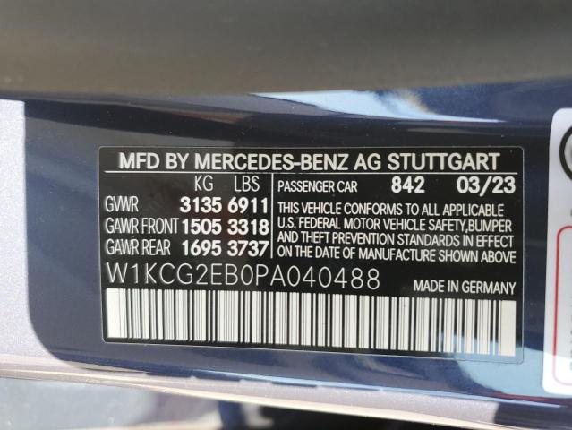 2023 MERCEDES-BENZ EQS 450 4M W1KCG2EB0PA040488