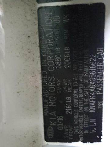 2016 Kia Forte Lx VIN: KNAFK4A6XG5616622 Lot: 49169504