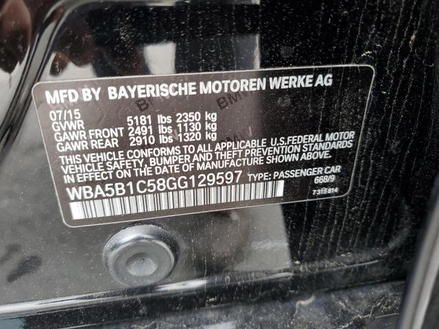 WBA5B1C58GG129597 2016 BMW 535 I