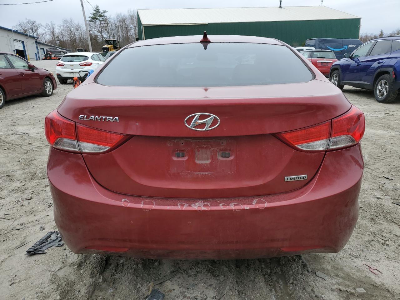 2013 Hyundai Elantra Gls vin: 5NPDH4AE8DH243060