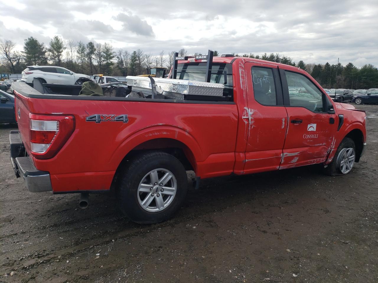 2022 Ford F150 Super Cab vin: 1FTFX1E59NKE67817