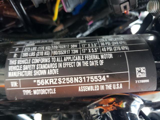 2022 INDIAN MOTORCYCLE CO. FTR S - 56KRZS258N3175534