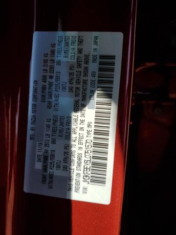 2020 Mazda Cx-5 Signature VIN: JM3KFBEY6L0751570 Lot: 52199644