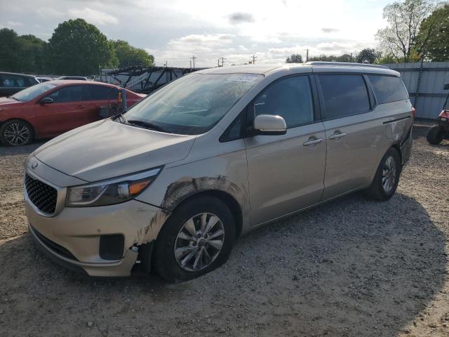 Lot #2503643811 2017 KIA SEDONA LX salvage car