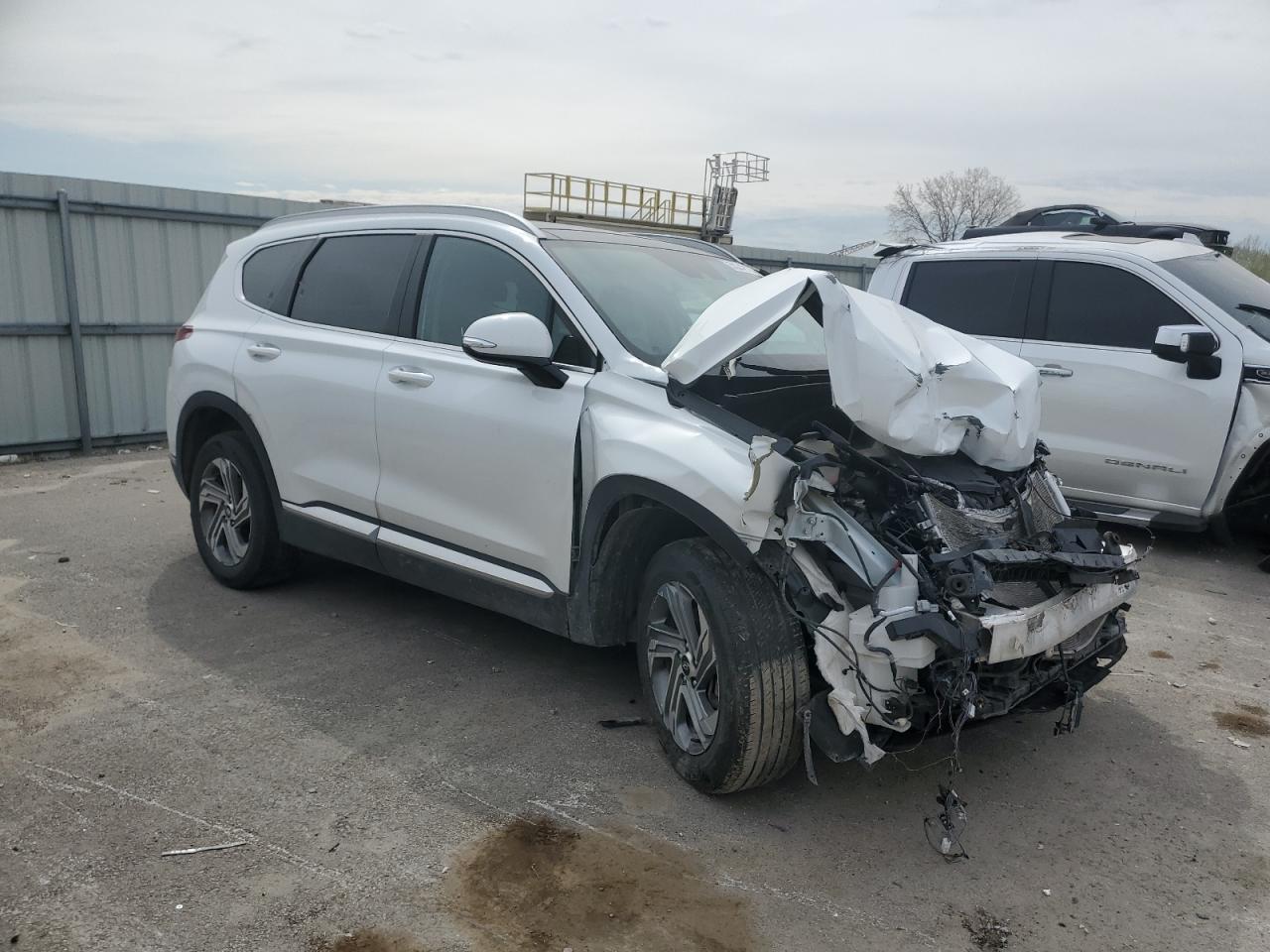 Lot #2760834708 2022 HYUNDAI SANTA FE S