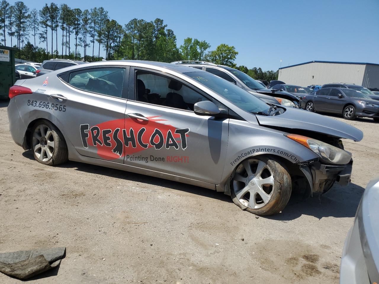 KMHDH4AE6CU345943 2012 Hyundai Elantra Gls