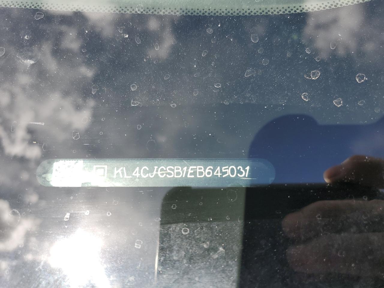 KL4CJCSB1EB645031 2014 Buick Encore