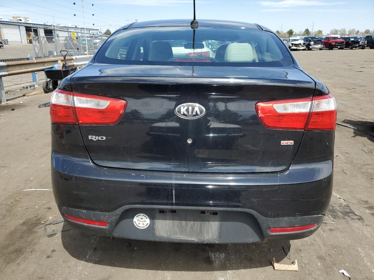 2013 Kia Rio Lx vin: KNADM4A32D6165196