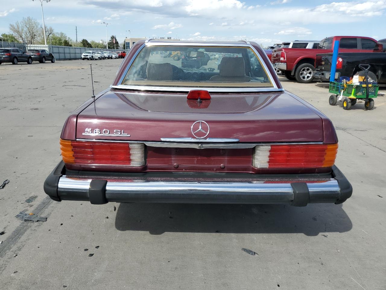 WDBBA48D1GA049053 1986 Mercedes-Benz 560 Sl