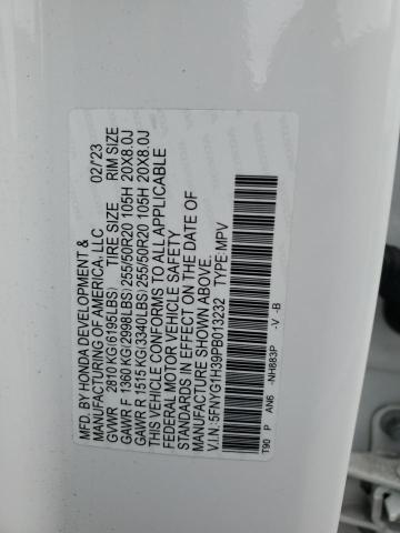 2023 HONDA PILOT SPOR - 5FNYG1H39PB013232