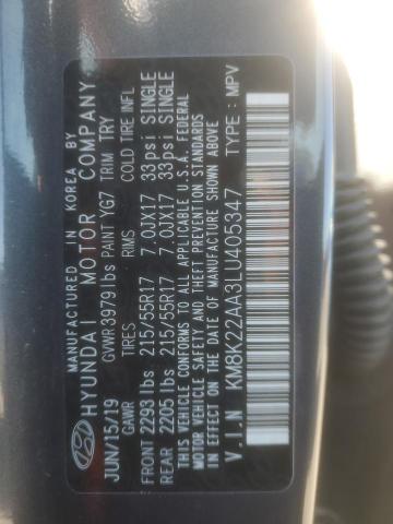 KM8K22AA3LU405347 Hyundai Kona SEL 13