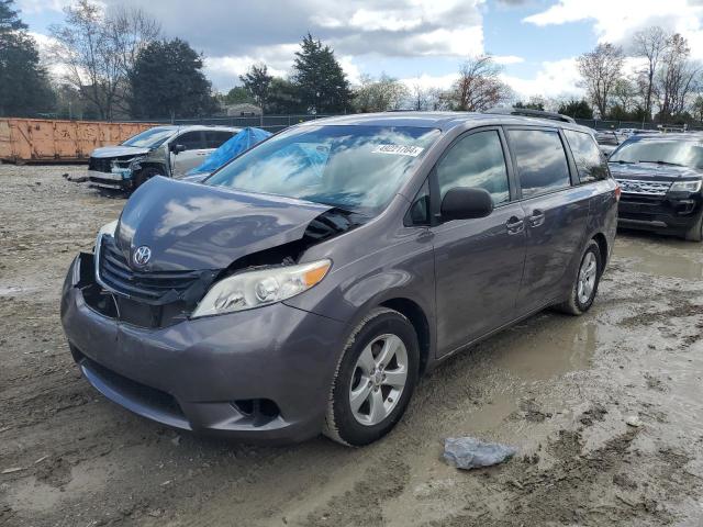 Lot #2492133562 2012 TOYOTA SIENNA LE salvage car