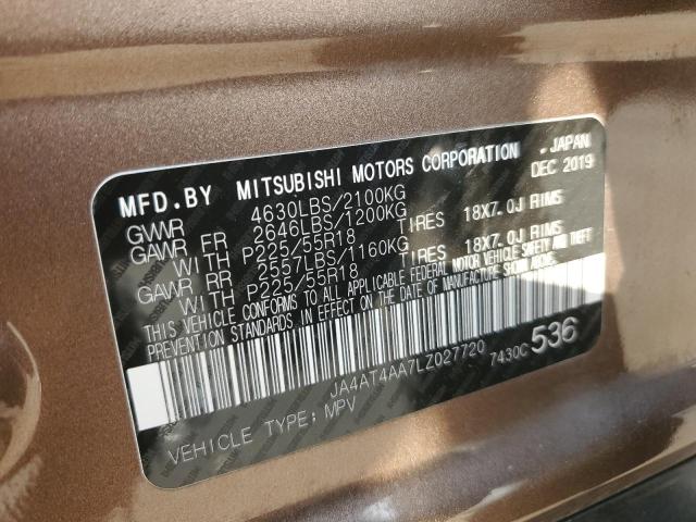 2020 MITSUBISHI ECLIPSE CR - JA4AT4AA7LZ027720