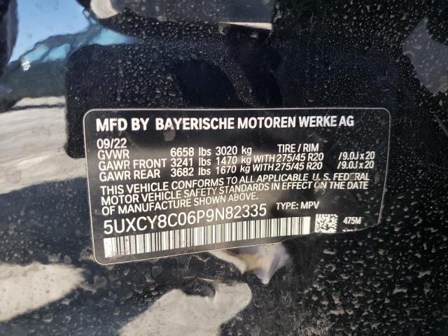 VIN 5UXCY8C06P9N82335 2023 BMW X6, M50I no.13